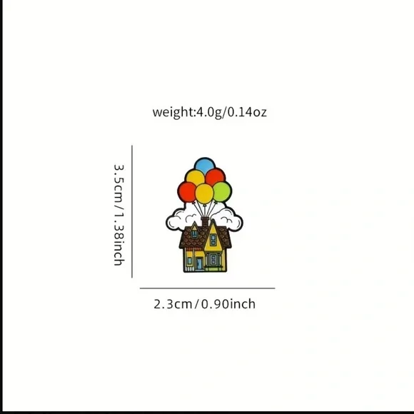 Up inspired Enamel Pin - Picture 5 of 5